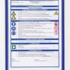 Bemutatótábla, A4, DURABLE "SHERPA®", sötétkék - Image 2
