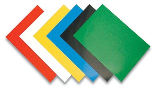 Hátlap, A4, 250 g, fényes, FELLOWES "Chromolux", fekete - Image 2