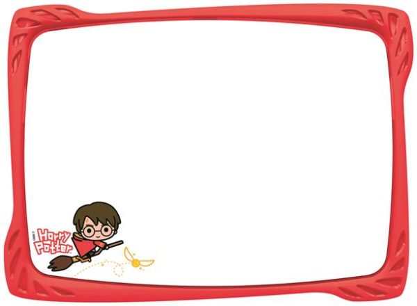 Fehértábla, kiegészítőkkel, MAPED, "Harry Potter Kids", piros - Image 3