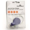 Azonosítókártya-tartó, kihúzható, patentos, DURABLE "Extra strong", sötétkék - Image 2
