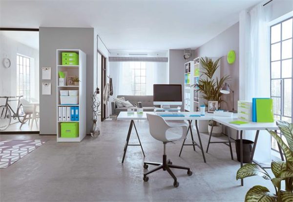 Előrendező, A4, 12 részes, műanyag, LEITZ "Wow", kék - Image 3