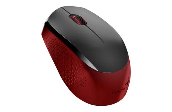 Egér, vezeték nélküli, optikai, GENIUS "NX-8000S", piros - Image 2