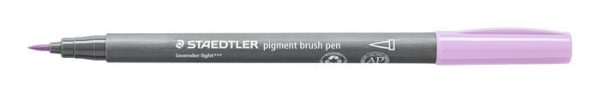 Ecsetirón készlet, STAEDTLER "Pigment brush 371", 12 különböző pasztell szín - Image 2