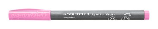 Ecsetirón készlet, STAEDTLER "Pigment brush 371", 12 különböző pasztell szín - Image 4