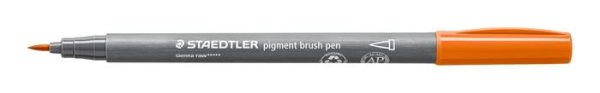Ecsetirón készlet, STAEDTLER "Pigment brush 371", 12 különböző természeti szín - Image 4