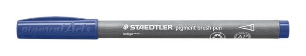 Ecsetirón készlet, STAEDTLER "Pigment brush 371", 12 különböző természeti szín - Image 5