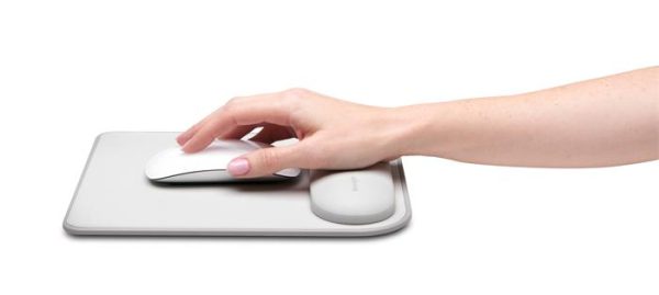 Egéralátét csuklótámasszal, géltöltésű, KENSINGTON "ErgoSoft™", szürke - Image 4