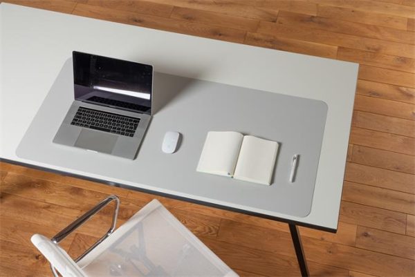 Könyökalátét, PP, 120x60 cm, RS OFFICE, "Puro Sens Stijl Stone White" - Image 2