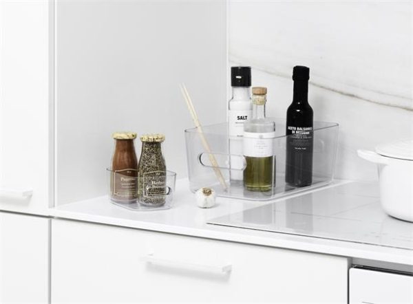 Műanyag tárolódoboz, 5,3 liter, SMARTSTORE "Compact Clear M", átlátszó - Image 3