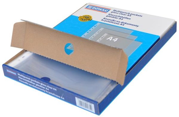 Genotherm, lefűzhető, A4, 50 mikron, víztiszta, dobozban, DONAU - Image 2