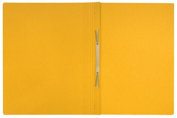Gyorsfűző, A4, karton, LEITZ "Recycle", sárga - Image 3