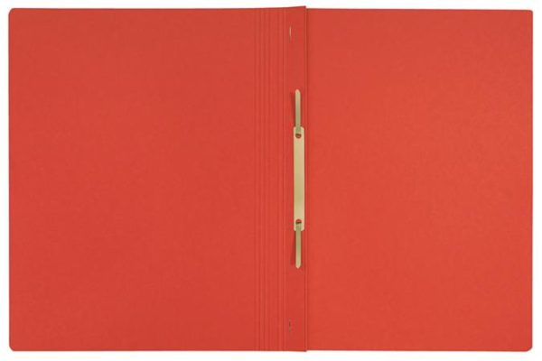 Gyorsfűző, A4, karton, LEITZ "Recycle", piros - Image 3