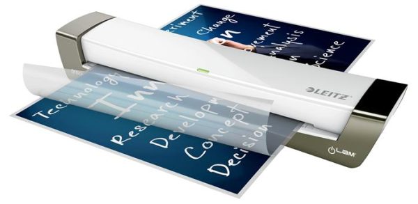 Laminálógép, A3, 80-125 mikron, LEITZ "iLam Office", ezüst - Image 2