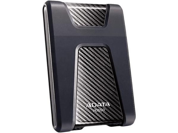 2,5" HDD (merevlemez), 2TB, USB 3.2 Gen1, ütésálló, ADATA "HD650", fekete - Image 2