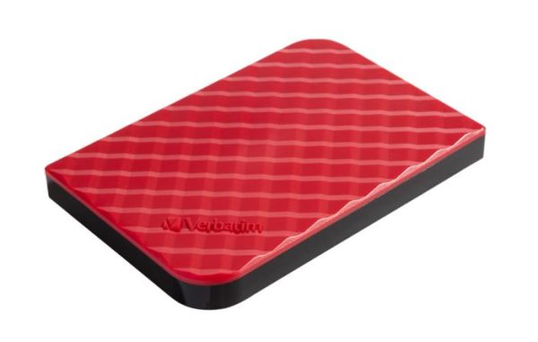 2,5" HDD (merevlemez), 1TB, USB 3.0, VERBATIM "Store n Go", piros - Image 3