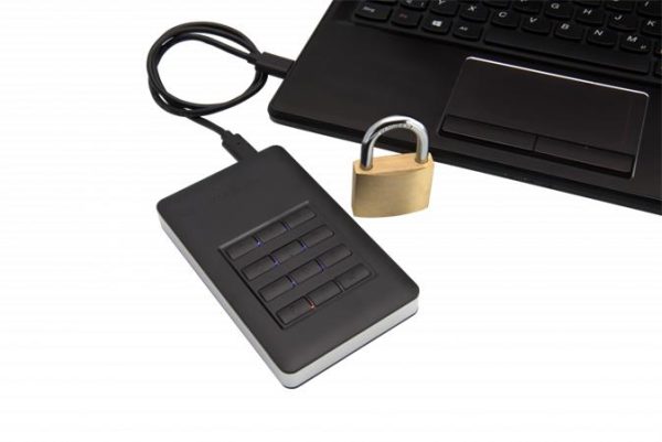 2,5" HDD (merevlemez), 2TB, USB 3.1, jelszavas titkosítás, VERBATIM "Secure Portable", fekete - Image 4