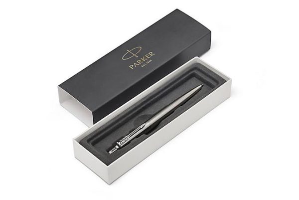 Nyomósirón, 0,5 mm, ezüst színű klip, PARKER "Royal Jotter", rozsdamentes acél - Image 2