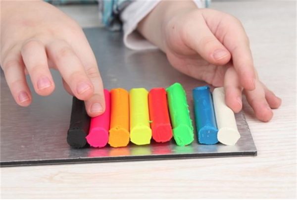 Gyurma, 200 g, 10 pasztell szín, KORES "PLASTILINA" - Image 3