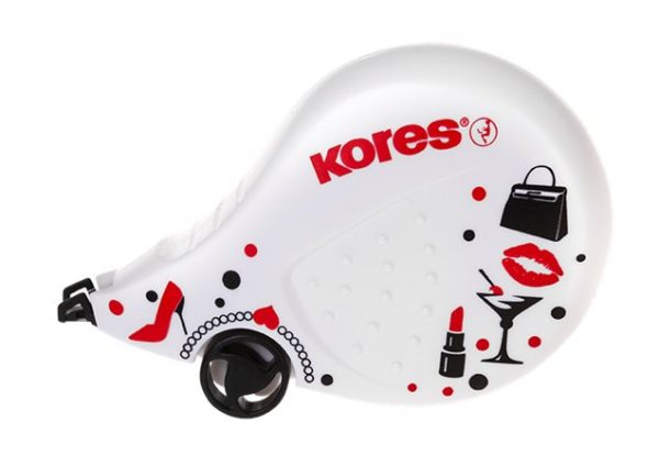 Hibajavító roller, 4,2 mm x 8 m, KORES "Scooter Black&White", vegyes - Image 2