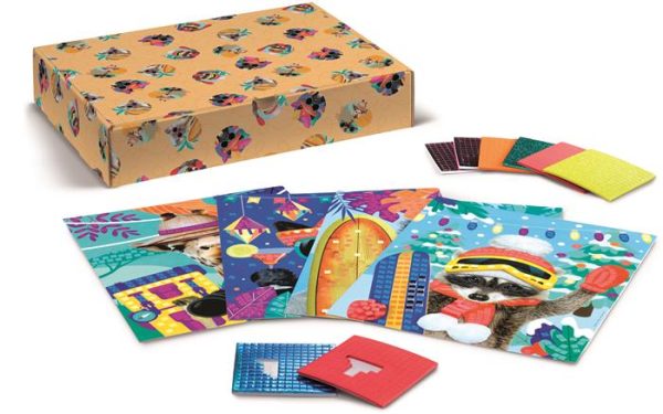 Mozaikos képkészítő készlet, MAPED CREATIV, "Adventure Animals", kalandos állatok - Image 2