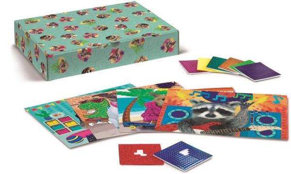 Mozaikos képkészítő készlet, MAPED CREATIV, "Cool Animals", menő állatok - Image 2