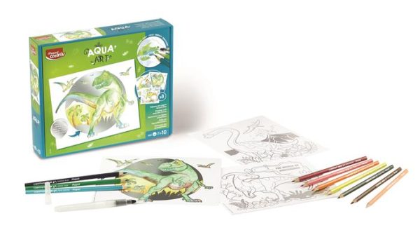 Akvarell festőkészlet, MAPED CREATIV, "Aqua Art", dinoszaurusz - Image 2