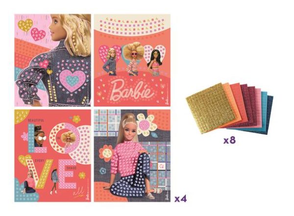 Mozaikos képkészítő készlet, MAPED CREATIV "Barbie" - Image 3