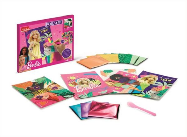 Fóliás képkészítő készlet, MAPED CREATIV "Barbie Foil`Art" - Image 2