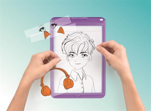 Kreatív készségfejlesztő rajzkészlet, MAPED CREATIV "Avatar Tablet Manga" - Image 4