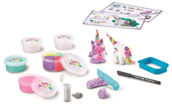 Modellező gyurma készlet, levegőre száradó, MAPED CREATIV, "Modeling Friends Magical", mágikus - Image 3