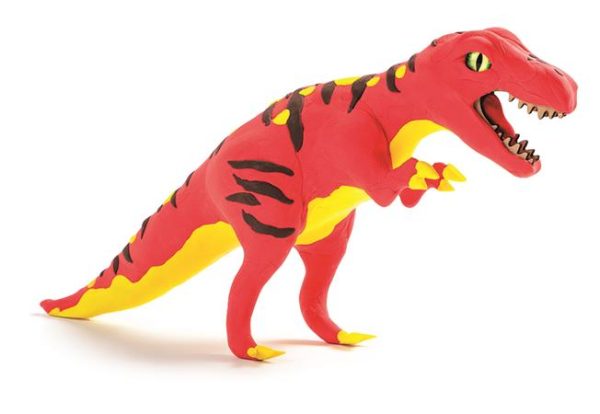 Dínó készítő modellező gyurma készlet, MAPED CREATIV "Dinos factory", T-Rex - Image 5
