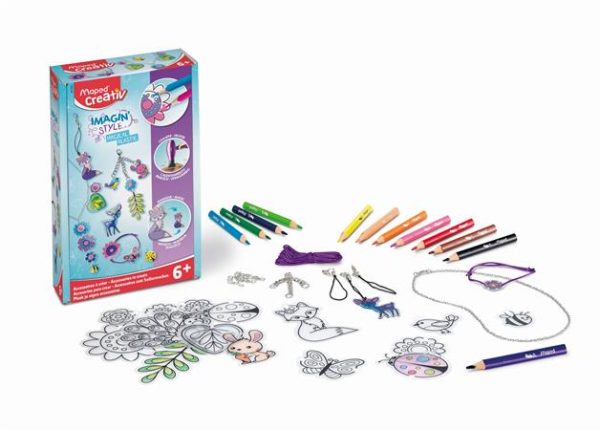 Mágikus ékszerkészítő készlet, MAPED CREATIV, "Imagin` Style", Magical Plastic - Image 2