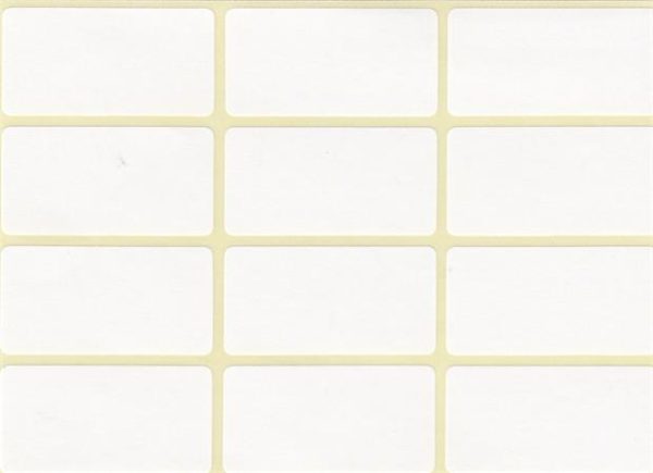 Etikett, 20x38 mm, 60 etikett/csomag