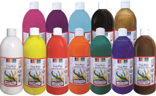 Tempera, 500 ml, Südor, citromsárga - Image 2