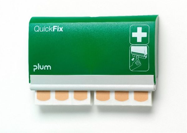 Sebtapasz adagoló "Quick Fix", 90 darabos, vízálló, PLUM - Image 2