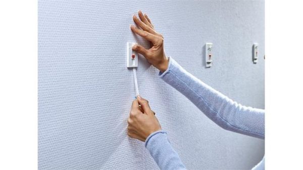 Akasztószög, öntapadó, állítható, TESA "Powerstrips®", érzékeny felületre - Image 3