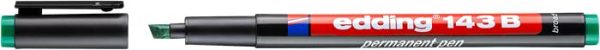 Alkoholos marker, OHP, 1 mm, EDDING "143 B", zöld - Image 2