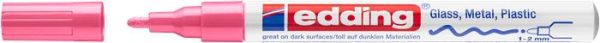 Lakkmarker, 1-2 mm, EDDING "751", rózsaszín - Image 2
