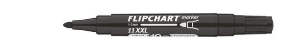Flipchart marker, 1-3 mm, kúpos, ICO "Artip 11 XXL", fekete - Image 2