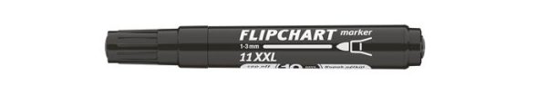 Flipchart marker, 1-3 mm, kúpos, ICO "Artip 11 XXL", fekete - Image 4