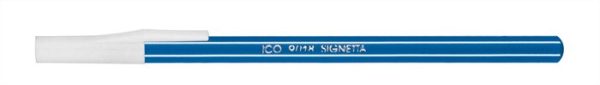 Golyóstoll, 0,7 mm, kupakos, ICO "Signetta", kék - Image 2