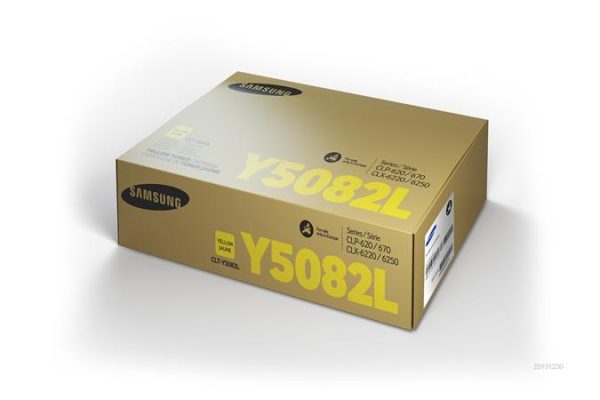 CLT-Y5082L Lézertoner CLP 620, 670 nyomtatókhoz, SAMSUNG, sárga, 4k