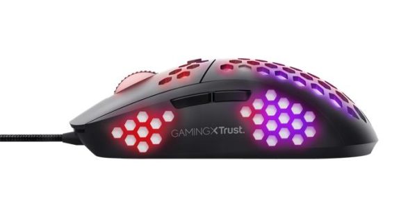 Egér, vezetékes, optikai, gaming, LED, TRUST "GXT960 Graphin", fekete - Image 5
