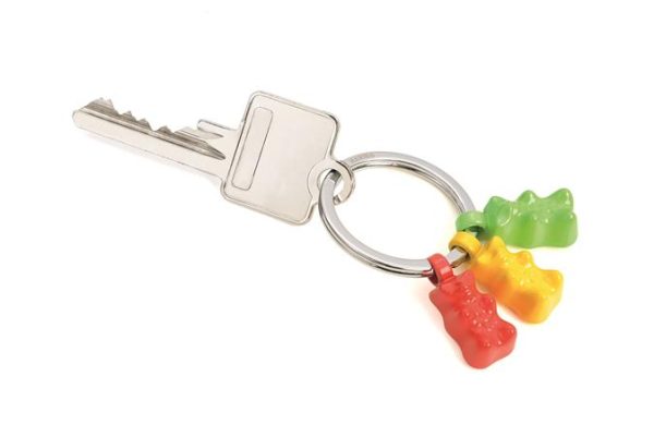Kulcstartó, 3 charm dísszel, TROIKA "Haribo" - Image 2