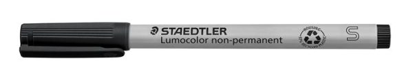 Alkoholmentes marker, OHP, 0,4 mm, STAEDTLER "Lumocolor® 311 S", fekete - Image 2