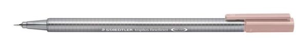 Tűfilc, 0,3 mm, STAEDTLER "Triplus 334", antik rózsaszín - Image 2