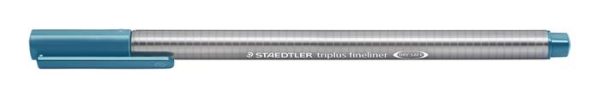 Tűfilc, 0,3 mm, STAEDTLER "Triplus 334",  opál zöld