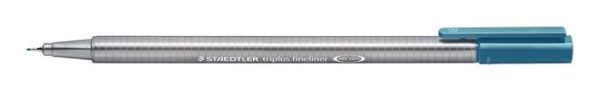 Tűfilc, 0,3 mm, STAEDTLER "Triplus 334",  opál zöld - Image 2