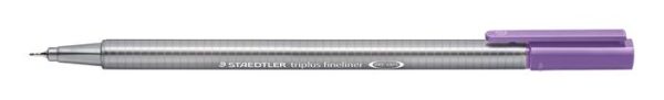 Tűfilc, 0,3 mm, STAEDTLER "Triplus 334",  lila - Image 2