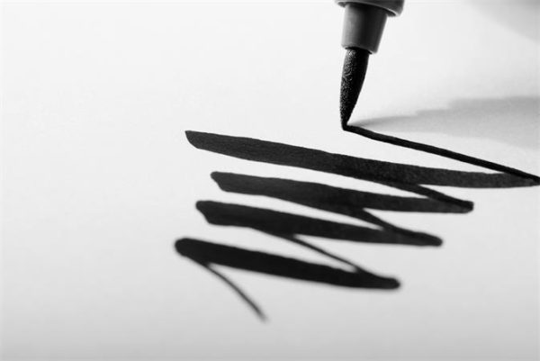 Ecsetirón készlet, STAEDTLER "Pigment 372", 6 különböző fekete és szürke árnyalat - Image 2